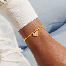 Load image into Gallery viewer, Faith A Little &#39;With Faith All Things Are Possible&#39; Bracelet In Gold Tone Plating
