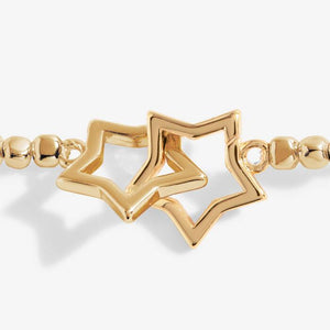 Forever Yours 'Hip Hip Hooray' Bracelet - Gold Tone Plating