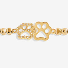 Load image into Gallery viewer, Forever Yours &#39;Perfect Paw Print&#39; Bracelet In Gold-Tone Plating
