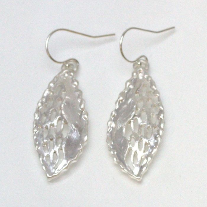 Fretwork Molten Earrings