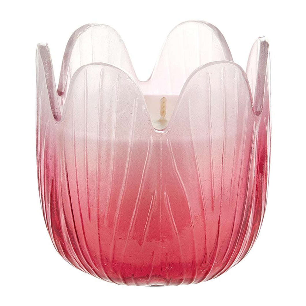 Fuchsia Blossom Candle - Large