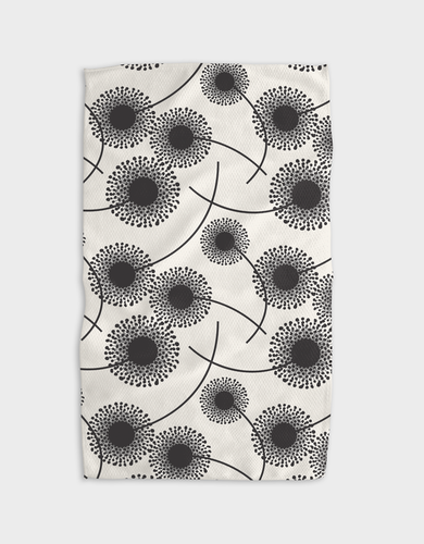 Fully Bloomed Kitchen Tea Towel by Geometry