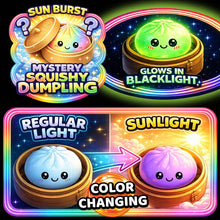 Load image into Gallery viewer, Fun Doh 4" Color Changing Mystery Dumpling Squishies
