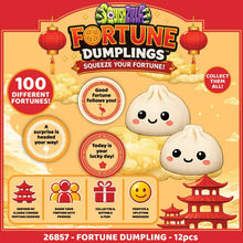 Load image into Gallery viewer, Fun Doh SquishZilla Mystery Fortune Cookie Dumpling Toy
