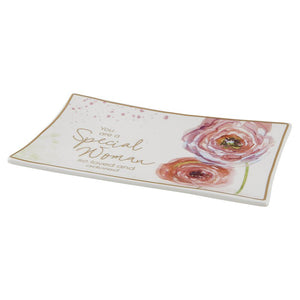 Special Woman Rectangle Trinket Tray