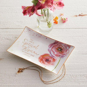Special Woman Rectangle Trinket Tray