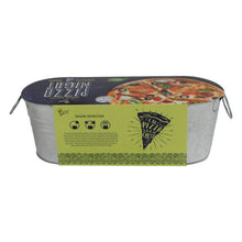 Load image into Gallery viewer, Galvanized Windowsill Grow Kit – Pizza Night Indoor Gift
