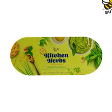Load image into Gallery viewer, Galvanized Windowsill Kitchen Herb Grow Kit – Indoor Gift
