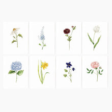 Load image into Gallery viewer, Garden Flowers Assorted Notecard Set
