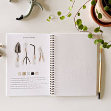 Load image into Gallery viewer, Garden Watercolor Workbook and Watercolor Paint Set
