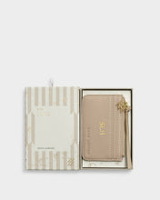 Load image into Gallery viewer, Gift Boxed Coin &amp; Card Holder - Light Taupe

