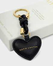 Load image into Gallery viewer, Gift Boxed Keychain &#39;Key To My Heart&#39; in Black
