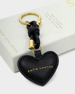 Gift Boxed Keychain 'Key To My Heart' in Black