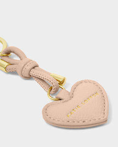 Gift Boxed Keychain 'Key To My Heart' in Nude Pink