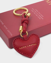 Load image into Gallery viewer, Gift Boxed Keychain &#39;Key To My Heart&#39; in Red
