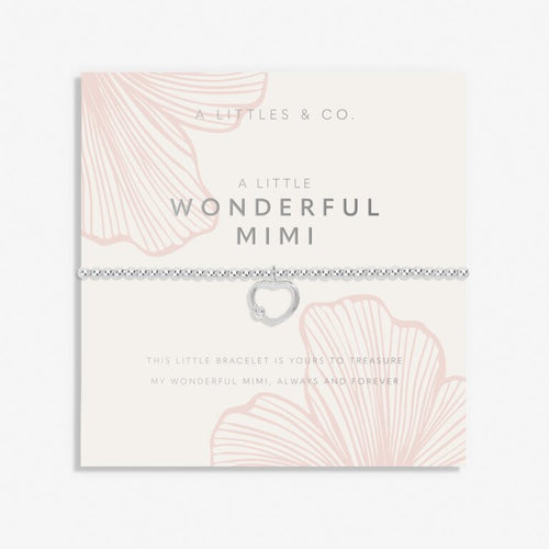 Grandmother A Little 'Wonderful Mimi' Bracelet  - Silver