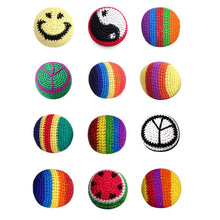Load image into Gallery viewer, Hacky Sacks Extreme Retro Hand - Knitted Kick Pouch Footbag
