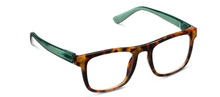 Load image into Gallery viewer, Hall Tortoise/Green - Peepers Readers
