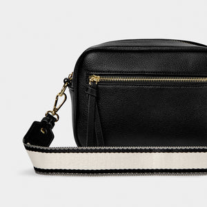 Hallie Crossbody Crossbody Bag - Black