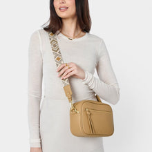 Load image into Gallery viewer, Hallie Crossbody Crossbody Bag with Double Straps - Camel
