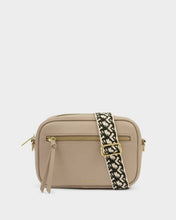 Load image into Gallery viewer, Hallie Crossbody Crossbody Bag with Double Straps - Light Taupe
