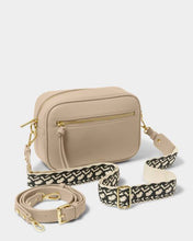Load image into Gallery viewer, Hallie Crossbody Crossbody Bag with Double Straps - Light Taupe

