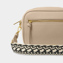 Load image into Gallery viewer, Hallie Crossbody Crossbody Bag with Double Straps - Light Taupe
