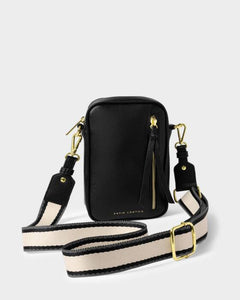 Hallie Small Crossbody Bag - Black
