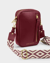 Load image into Gallery viewer, Hallie Small Crossbody Bag - Cherry
