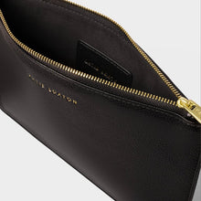 Load image into Gallery viewer, Hallie Wristlet Pouch - Black
