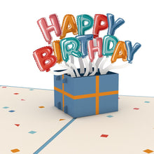 Load image into Gallery viewer, Happy Birthday Burst Lovepop Card
