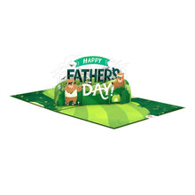 Load image into Gallery viewer, Happy Father's Day Golf Pop-Up Card
