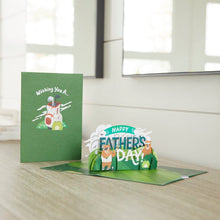 Load image into Gallery viewer, Happy Father's Day Golf Pop-Up Card
