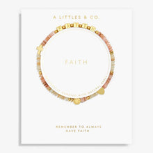 Load image into Gallery viewer, Happy Little Moments &#39;Faith&#39; Bracelet In Gold Plating
