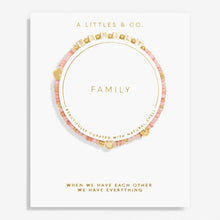 Load image into Gallery viewer, Happy Little Moments &#39;Family&#39; Bracelet - Gold
