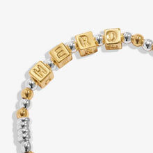 Load image into Gallery viewer, Happy Little Moments &#39;My Hero&#39; Bracelet In Gold-Tone Plating
