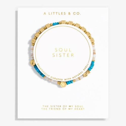 Happy Little Moments 'Soul Sister' Bracelet In Gold Plating
