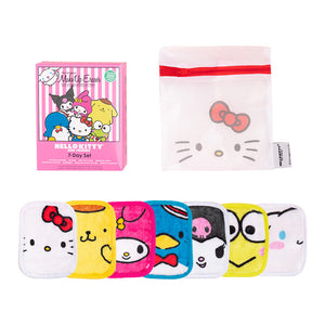 Hello Kitty & Friends 7-Day MakeUp Eraser Set