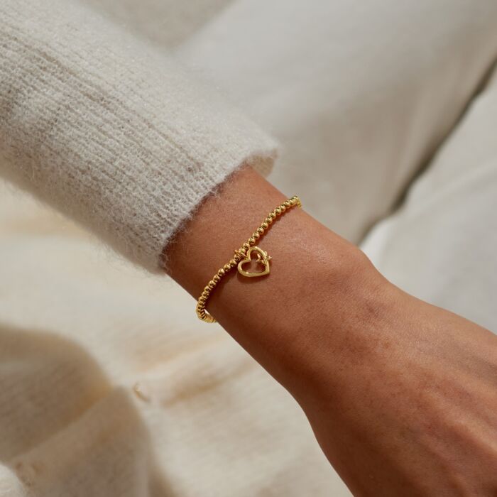 'Hero' Stretch Bracelet In Gold-Tone Plating