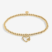 Load image into Gallery viewer, &#39;Hero&#39; Stretch Bracelet In Gold-Tone Plating
