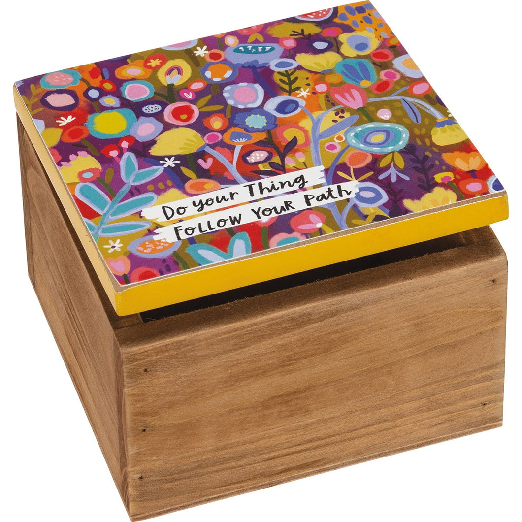 Hinged Box - Do Your Thing Follow Your Path