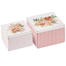 Load image into Gallery viewer, Hinged Box - Rose Bouquet Hinged Box Large
