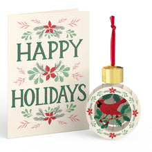 Load image into Gallery viewer, Holiday Cardinal Classic Ornament Lovepop Card
