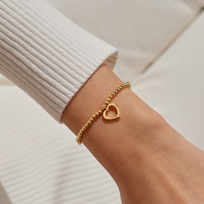 'In Loving Memory' Stretch Bracelet In Gold-Tone Plating