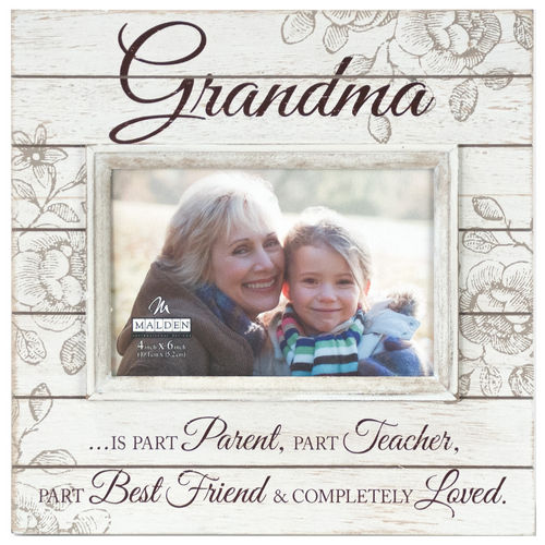 Grandma Sunwashed Wood Photo Frame