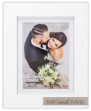 Load image into Gallery viewer, Mr &amp; Mrs Wedding Photo Frame 5x7
