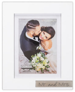 Mr & Mrs Wedding Photo Frame 5x7