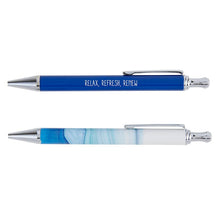 Load image into Gallery viewer, Boxed Pen Set - Relax Refresh
