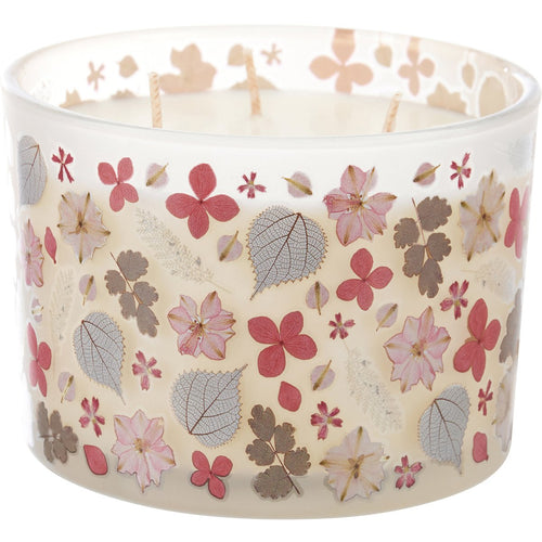 Jar Candle - Pink Flowers -  Vanilla