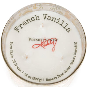 Jar Candle - Pink Flowers -  Vanilla